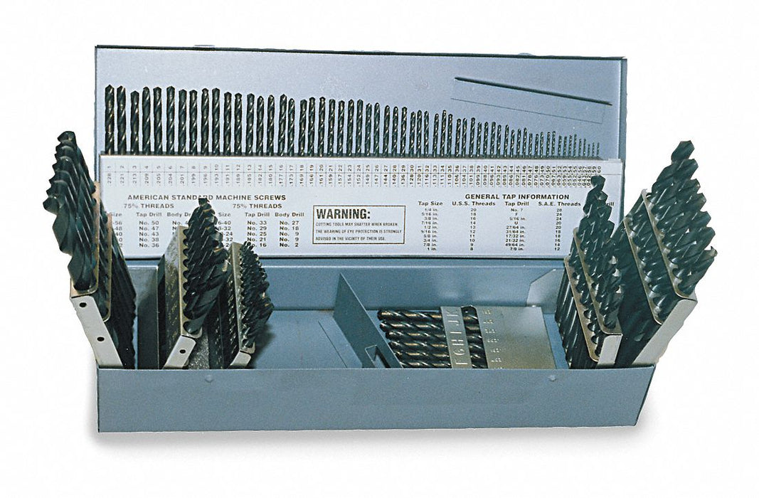 Jobber Drill Set 118 pc HSS