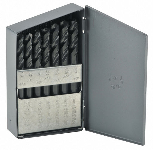 Screw Machine Drill Bit Set 29pc Cobalt