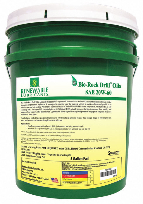 Air Tool Oil Yellow 5 gal Pail
