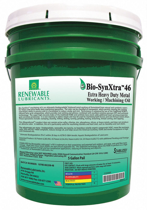 Cutting Oil 5 gal Bucket