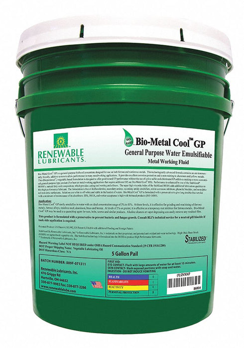 Cutting Oil 5 gal Bucket