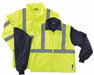 Hooded Jacket Insulated Lime/Black 4XL