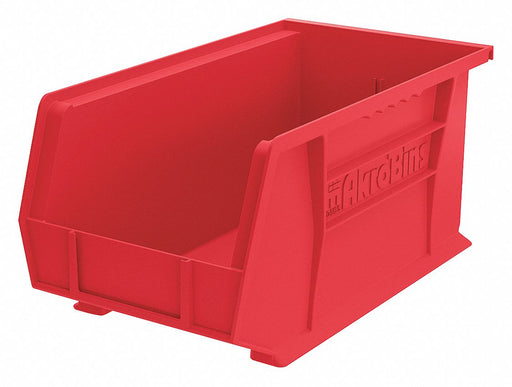 F8697 HangandStackBin 14.75inL 8.25inW Plastic