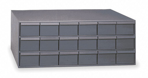 Bin Cab 18GrayDrwr Gry 12.75 H GrayDrwr
