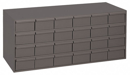 Bin Cab 24GrayDrwr Gry 17 H GrayDrwr