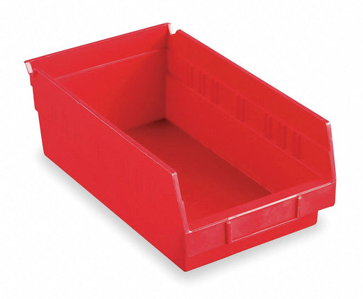 F8877 ShelfBin 11.625inL 8.375inW Plastic