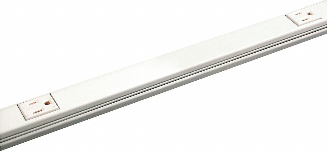 Prewired Raceway 6 Outlets 12 in D