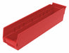 J5054 ShelfBin 17.875inL 4.125inW Plastic
