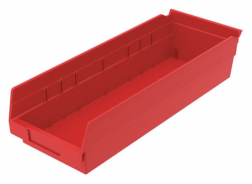 J5056 ShelfBin 17.875inL 6.625inW Plastic