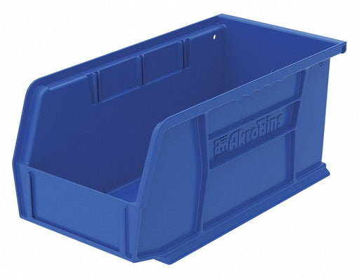 F8657 HangandStackBin 10.875inL 5.5inW Plastic