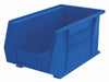 F8697 Hang and Stack Bin Blue Plastic 7 in