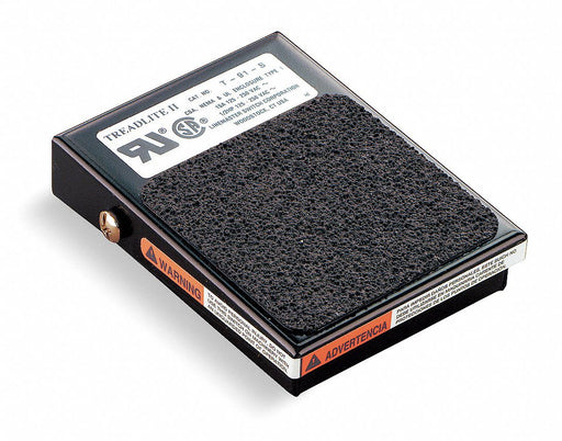 FootSwitch Black Steel SPDT-NO Momentary