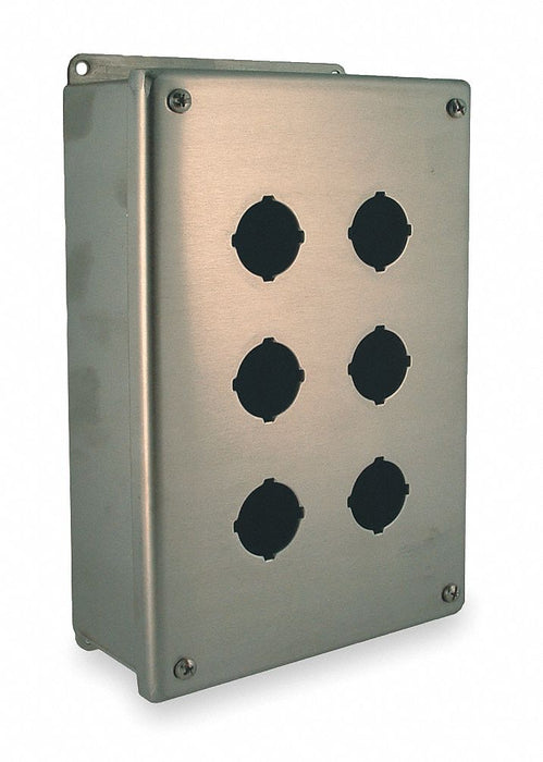 PushButtonEnclosure 30mm 4Hole CarbSteel