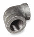 Elbow 90 Malleable Iron 2 1/2 x 2 in