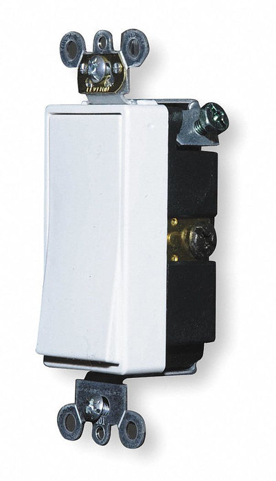 Wall Switch White 15 A 3-Way 2 hp