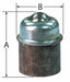 Ball Transfer Threaded Pipe 1-1/2 Ball D
