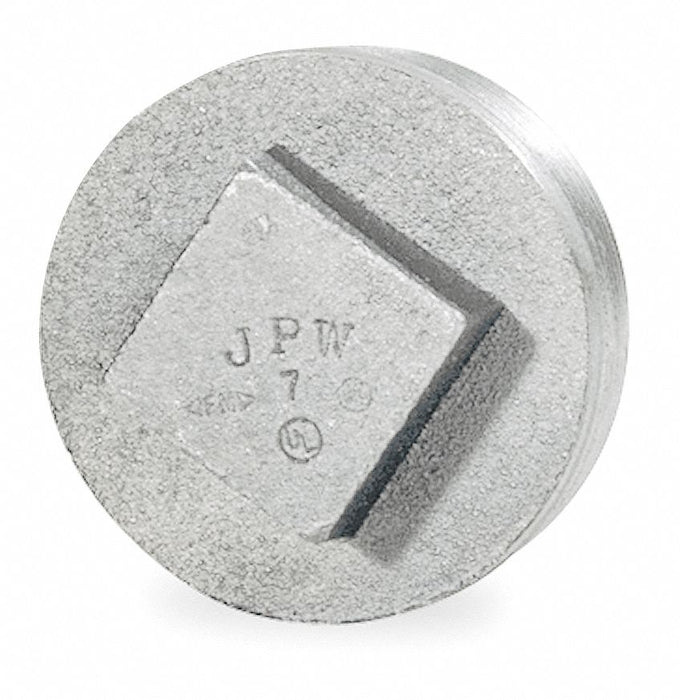 Square Head Plug Malleable Iron 2 1/2 in