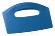 F8460 Bench Scraper Poly Blue 8 1/2 x 5 In
