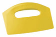 F8460 Bench Scraper Poly Yellow 8 1/2 x 5 In