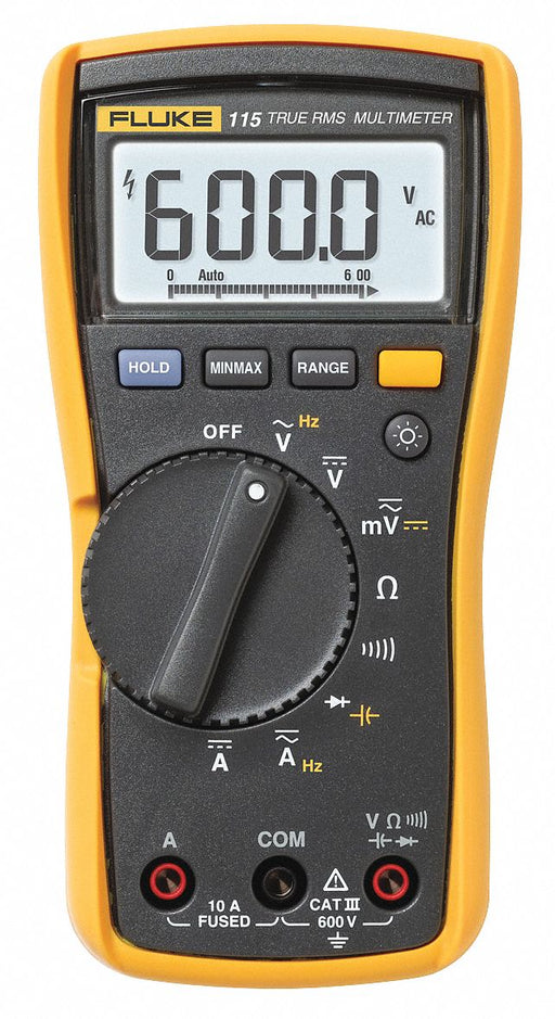 Digital Multimeter 600V 40 MOhms 10A