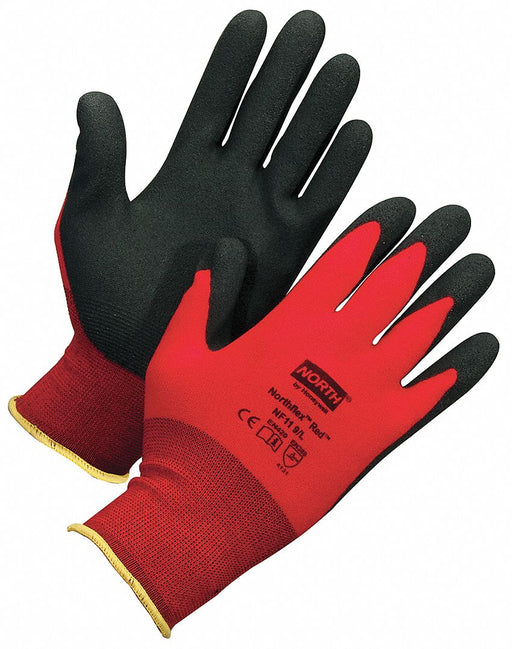 Coated Gloves XXL Black/Red PR