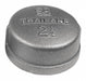 Round Cap Malleable Iron 2 1/2 in