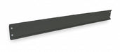 Bin Rail 72 W x 1/1/2002 D x 5 H Black