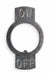 IndicatorPlate On/Off Gry/Gry Round PK25