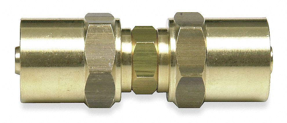 Barbed Hose Mender Brass 1/4 ID Male