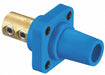 Recpt Blue Female Double Set Screw 400 A