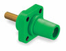 Recpt Green Female Threaded Stud 400 A