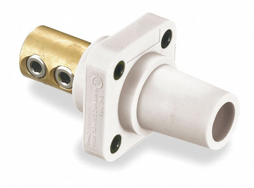 Recpt Wht Female Double Set Screw 400 A