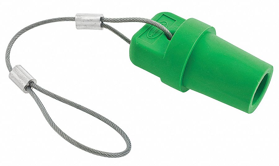 Protective Cap Green Elastmr Ml