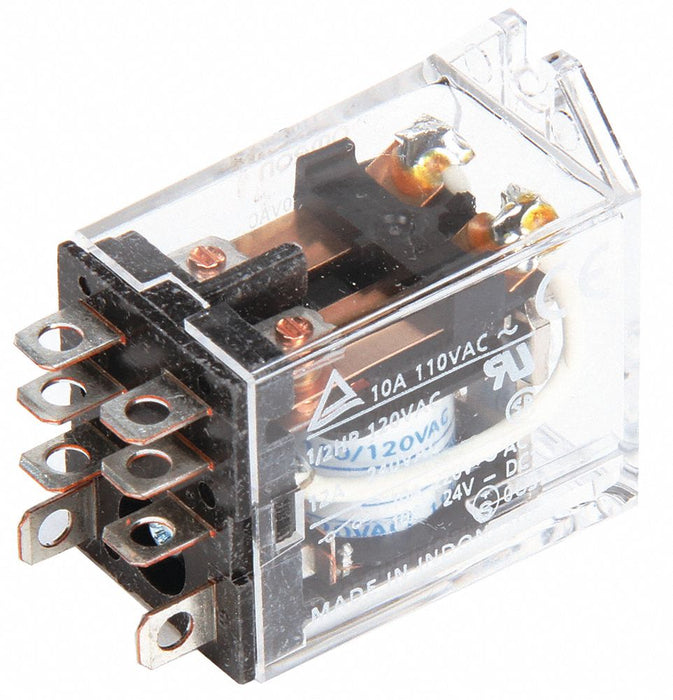 H8010 Flange Relay 24VAC 8 Pins 10A @ 120V AC