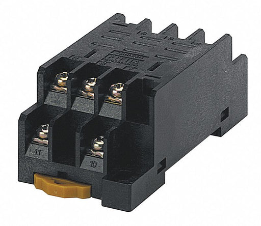 Relay Socket Square 11 Pins 10 A