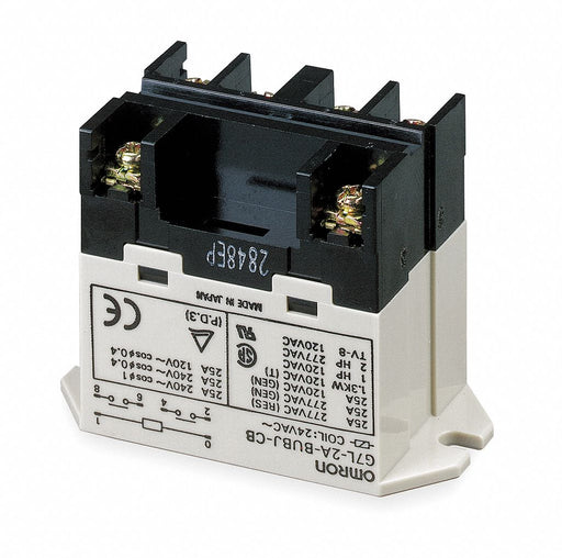 H8123 EnclosePowRely 24VDC DPST-NC/NO 10Pin