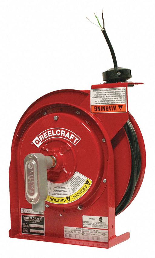 Cord Reel 50 ft 16/3 SJEOOW Red
