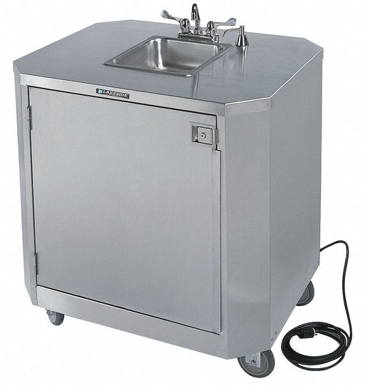 Portable Hand Washing Station Silver
