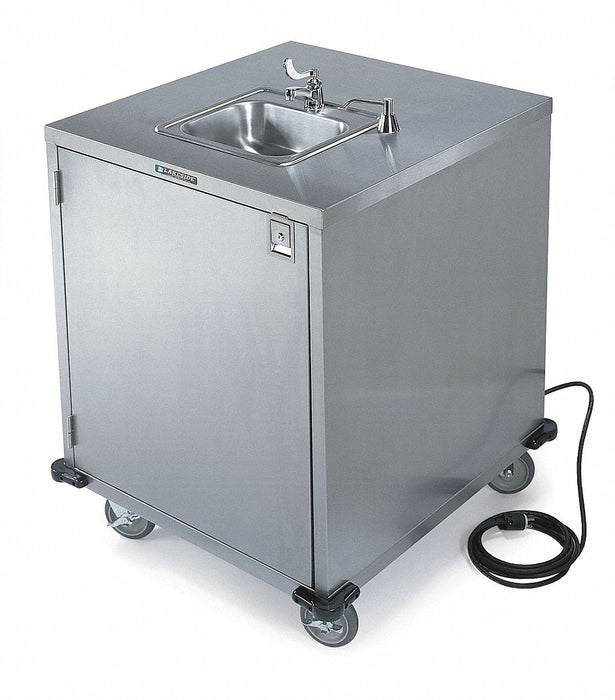 Portable Hand Washing Station Silver