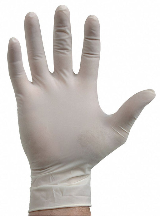 D1847 Disposable Gloves Rubber Latex M PK100