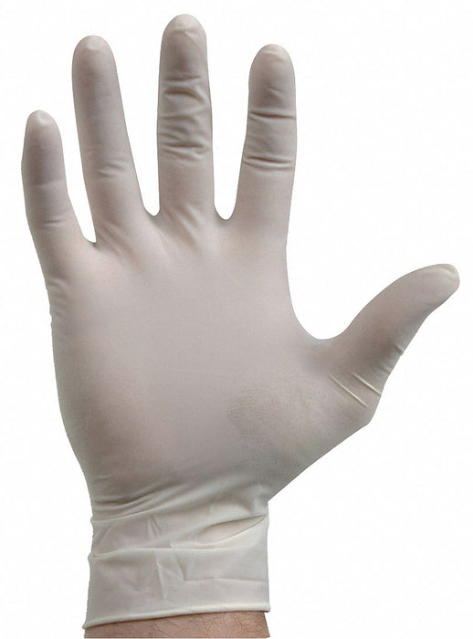D1847 Disposable Gloves Rubber Latex M PK100