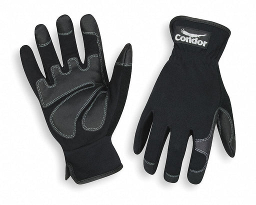 Mechanics Gloves Spandex Full Black S PR