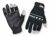 Mechanics Gloves 3-Finger Black 2XL PR