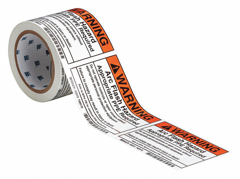 Label 3 1/2 inx5 in Polyester PK100