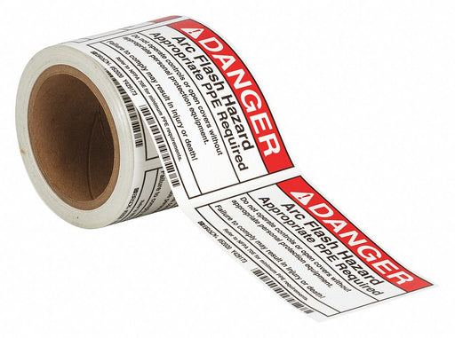 Label 3 1/2 inx5 in Polyester PK100