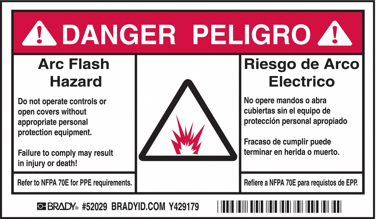 Label 3 1/2 inx6 in Polyester PK100