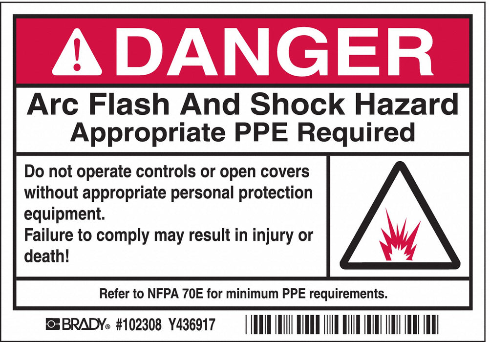 Label 3 1/2 inx5 in Polyester PK100