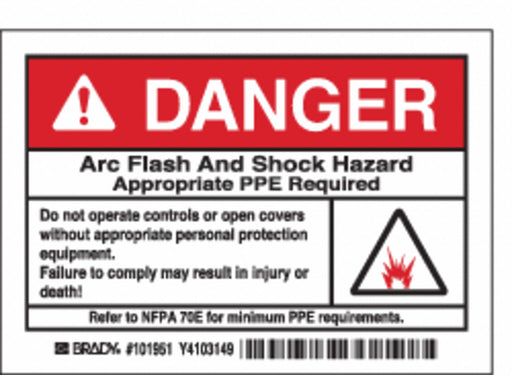 Label 3 1/2 inx5 in Polyester PK5