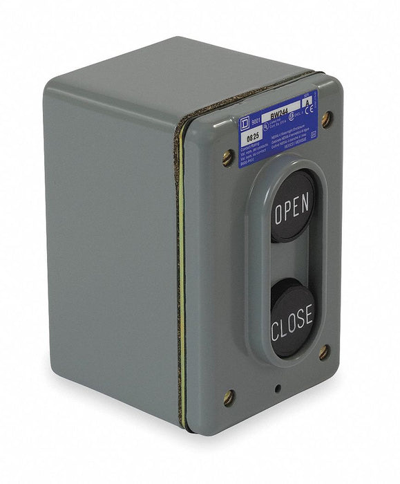 ControlStation Dead-End 2Buttons Blk