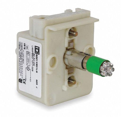 Lamp Module LED Green 30mm